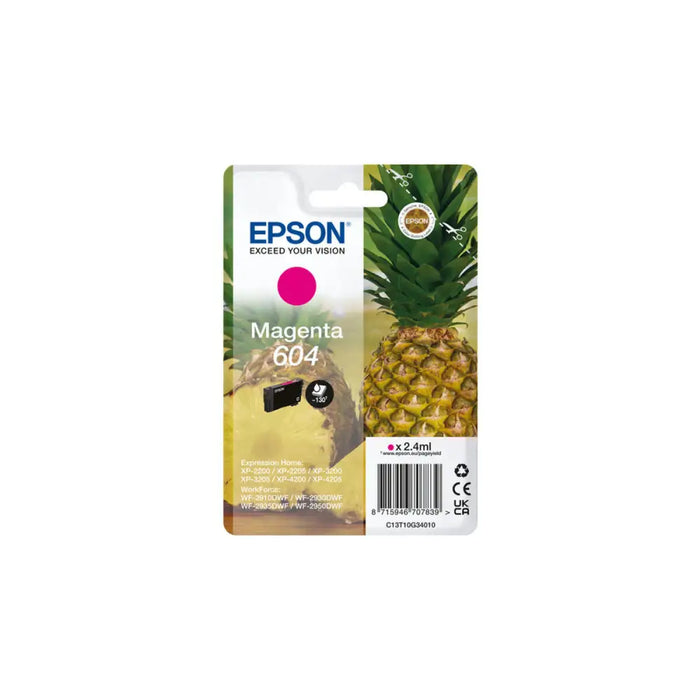 Original Ink Cartridge Epson 604 Magenta - Електроника Периферни и резервни части<<<Компютри|