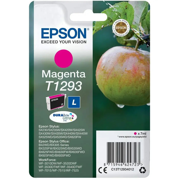 Original Ink Cartridge Epson SX 235W /420W/425W/ OFFICE BX305F/320FW Magenta (10 Units) - Електроника Периферни и