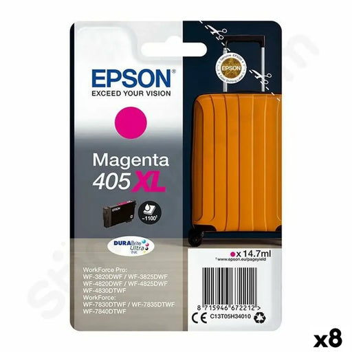 Original Ink Cartridge Epson WORKFORCE PRO Magenta (8 Units) - Електроника Периферни и резервни части<<<Компютри|