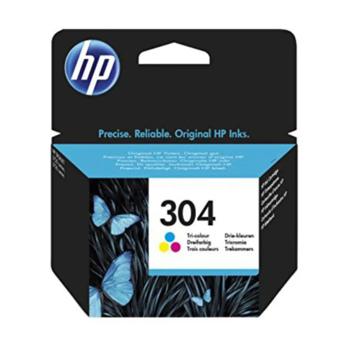 Original Ink Cartridge HP 304 Tricolour (25 Units) - Електроника Периферни и резервни части<<<Компютри|
