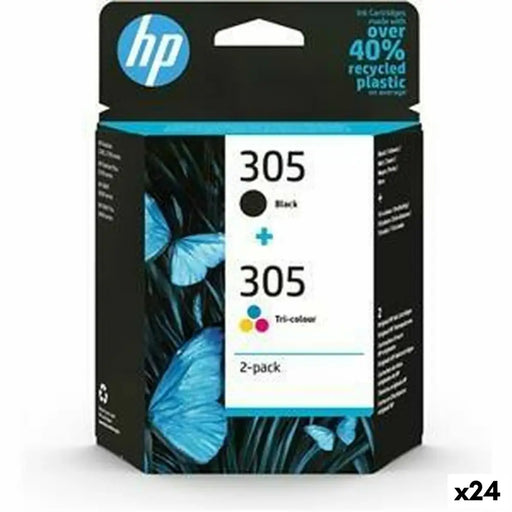 Original Ink Cartridge HP 305 Yellow (24 Units) - Електроника Периферни и резервни части<<<Компютри|