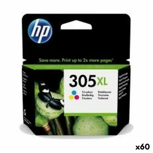 Original Ink Cartridge HP 305XL Tricolour (60 Units) - Електроника Периферни и резервни части<<<Компютри|