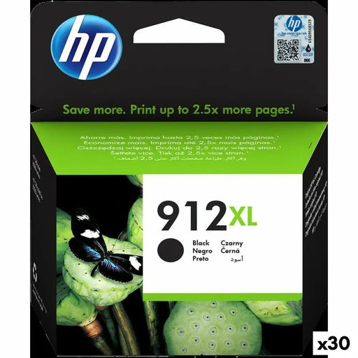 Original Ink Cartridge HP 912XL Black (30 Units) - Електроника Периферни и резервни части<<<Компютри|
