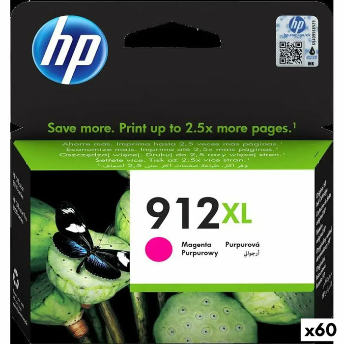 Original Ink Cartridge HP 912XL Magenta (60 Units) - Електроника Периферни и резервни части<<<Компютри|