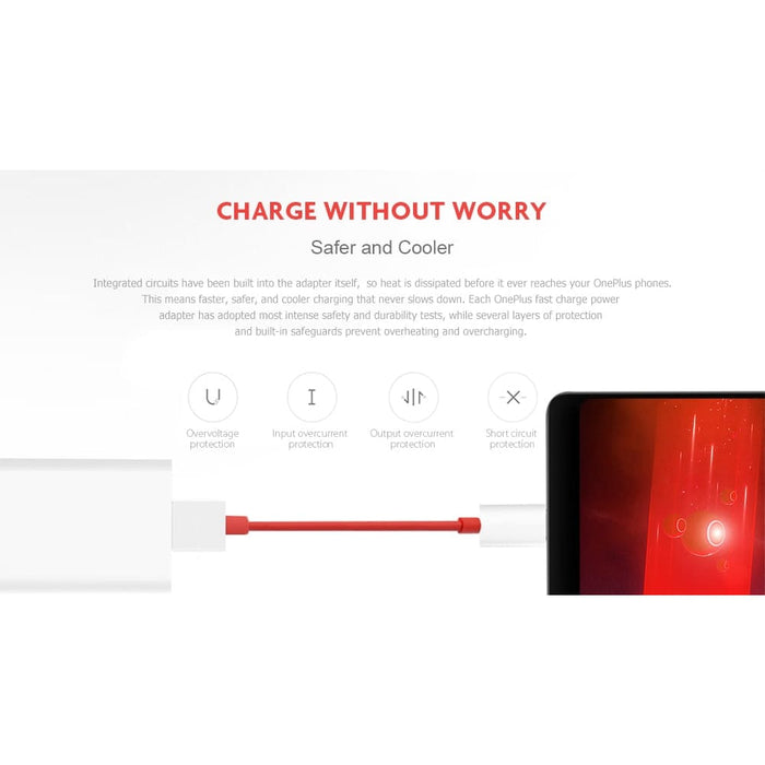 Original charger OnePlus Type-C Dash Charge ultra fast charging