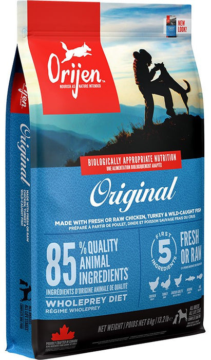 Orijen Original 6 kg Adult Chicken, Fish, Turkey
