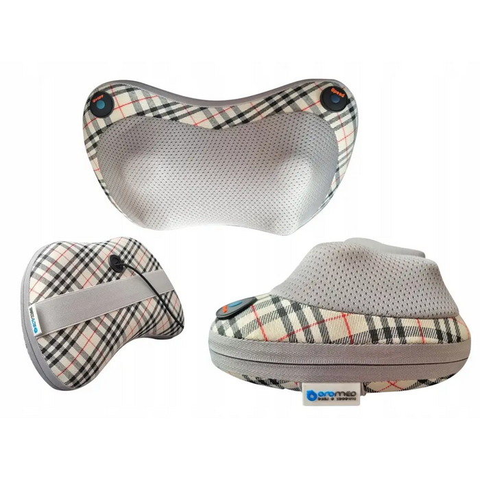 Oromed ORO-PILLOW massager Back Belly Belt HIPS Legs Neck Shoulders Beige Black - MassagersFIR-MAS<<<Physiotherapy