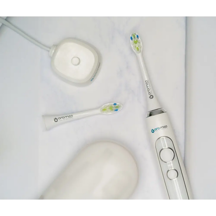 OROMED ORO-SONIC NEXT WHITE white sonic toothbrush - Tooth brushesAGD-SDZ<<<Home Appliance - ProductsAGD<<<ActionPL