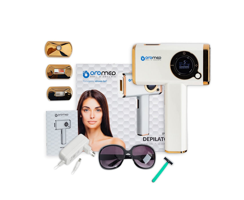 OROMED ORO-IPL ICE laser hair and body depilator