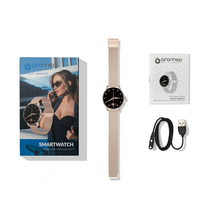 Smartwatch Oromed LADY GOLD NEXT Golden Yes 1,09"