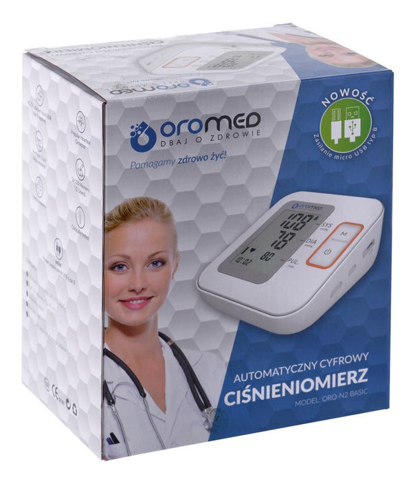 HI-TECH MEDICAL ORO-N2 BASIC blood pressure unit Upper arm Automatic