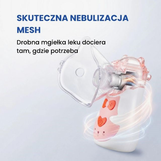 OROMED ORO-MESH BABY PINK Inhaler