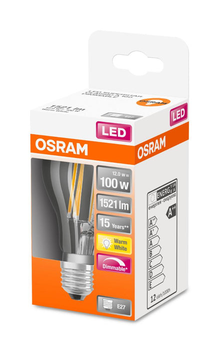 LED LAMP CLA100FIL 2700K E27 DIM.1521LM