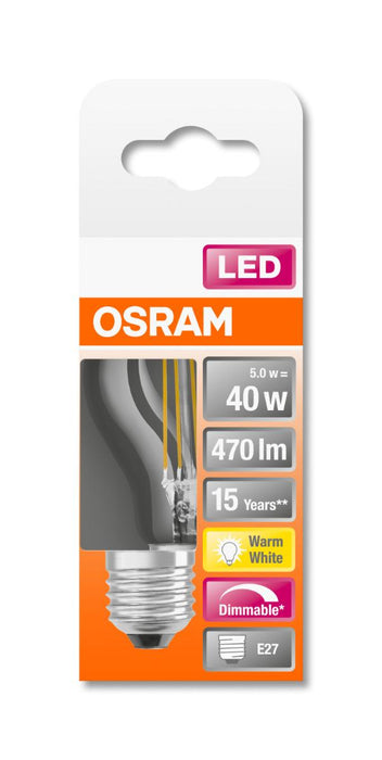 LED LAMP CLP40 FIL 2700K E27 SMOKE. 470LM