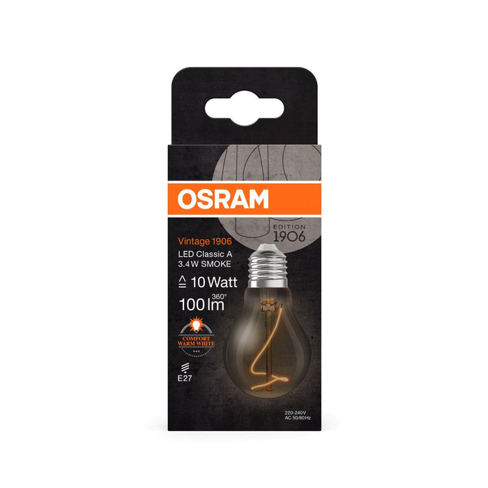 LED LAMP VINTAGE CLA SMOKE10 E27