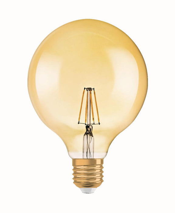 LED BULB E27 6.5W VINTAGE GLOBE125 GOLD OSRAM