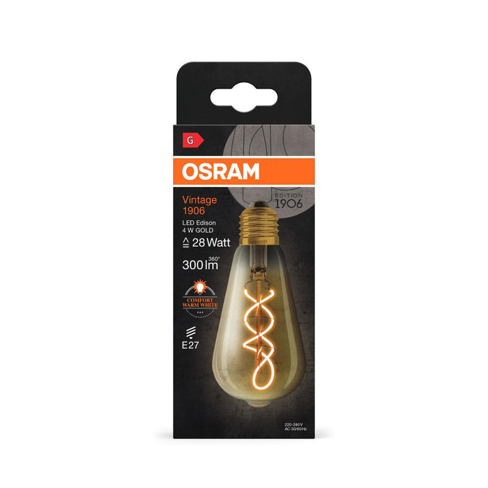 LED LAMP VINTAGE EDISON GOLD28 E27
