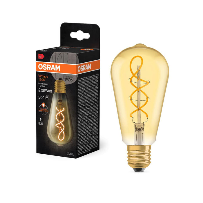LED LAMP VINTAGE EDISON GOLD28 E27