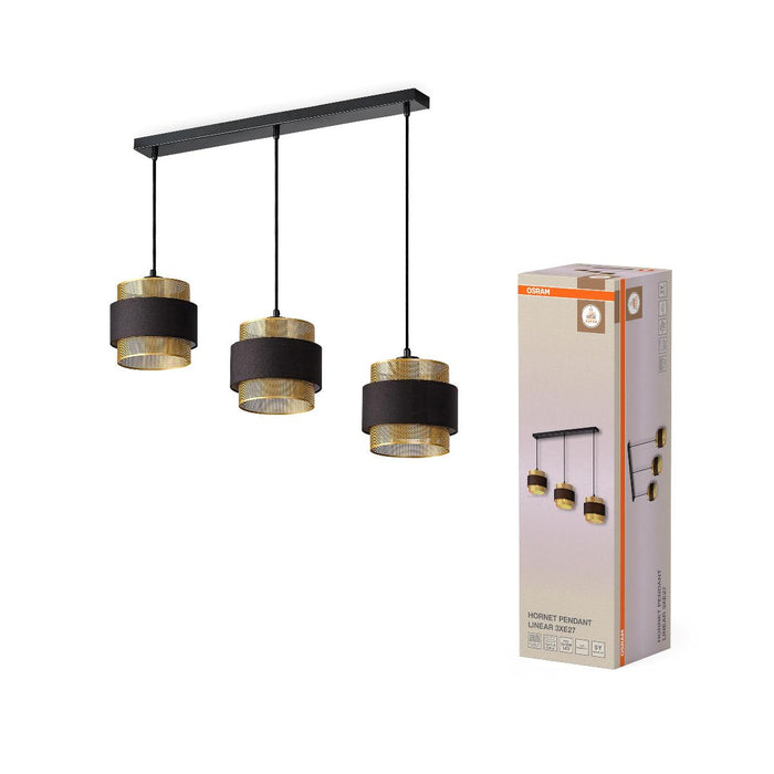 CHANDELIER HORNET 3XE27 OSRAM