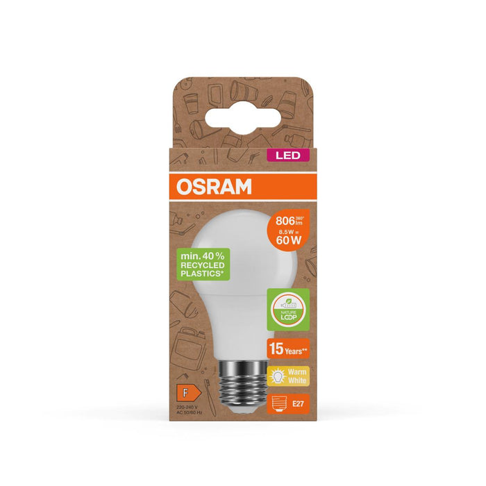 LED LAMP RECYCLED MAT.CLA60 E27 2700K