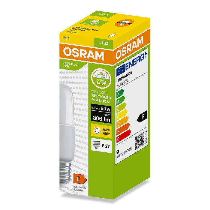 LED LAMP GO GREEN STCK60 2700K E27