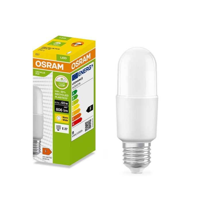 LED LAMP GO GREEN STCK60 2700K E27