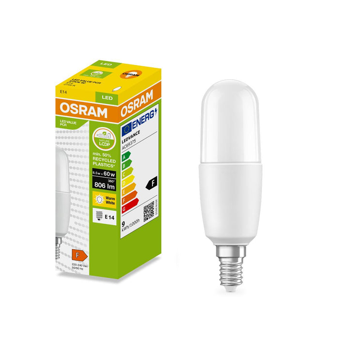 LED LAMP GO GREEN STCK60 2700K E14