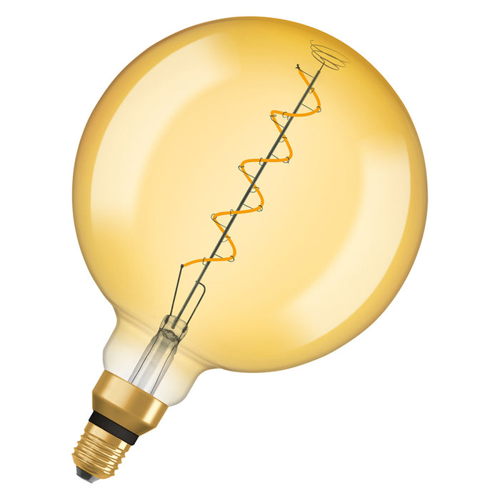 LED BULB VINTAGE E27 4W GLOBE 200MM OSRAM