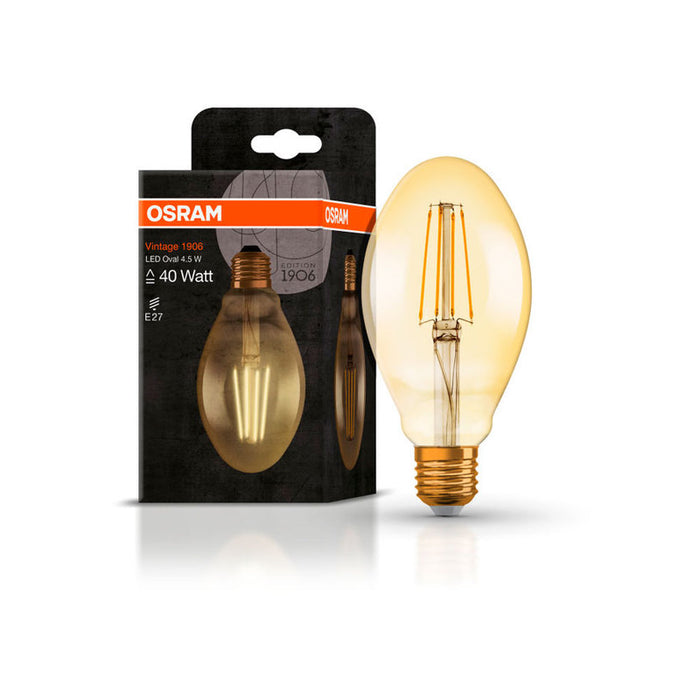 LED BULB E27 4.5W VINTAGE OVAL GOLD OSRAM