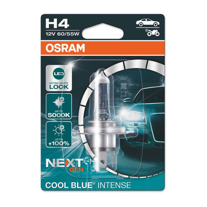 CAR BULB COOL BLUE NEXT H4 55W 12V OSRAM H4
