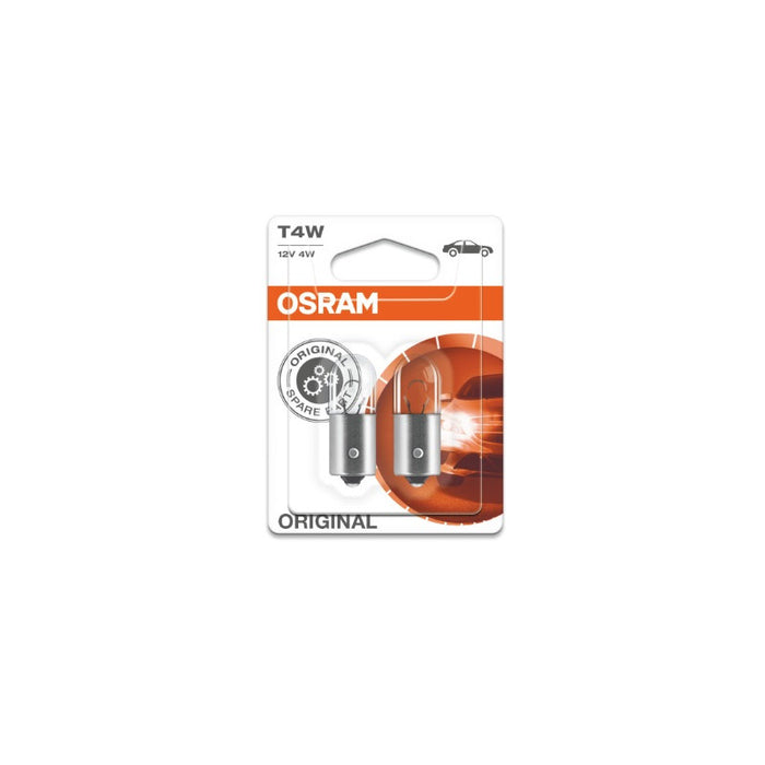 CAR LAMP 3893 T4W 12V BA9s DUOBLISTER OSRAM