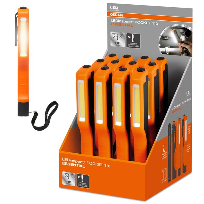 PACK OF 12 MOBILE LAMPS LEDIL425ESN POCKET110 OSRAM