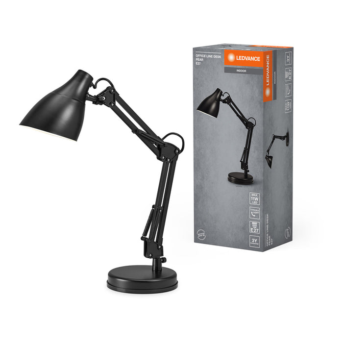TABLE LAMP E27 BLACK OSRAM PEAR