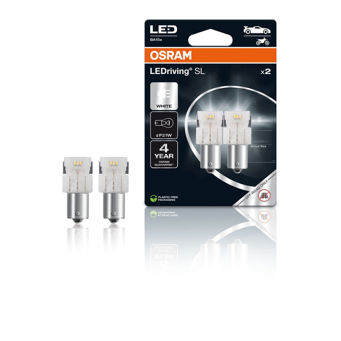 LED CAR BULBS P21W 1.4 W 6000K OSRAM 7506DWP