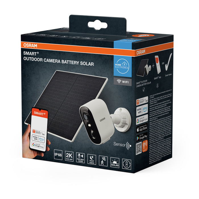 OSRAM SMART CAMERA WITH SOLAR PANEL