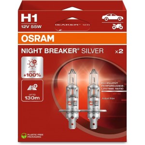 CAR LAMP 64150NBS H1 55W 12V P14.5S DUOBOX OSRAM