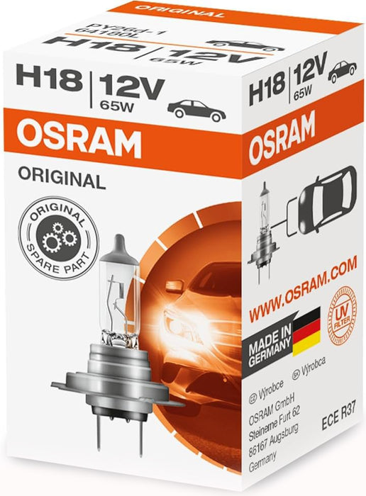 OSRAM ORIGINAL LINE H18 65W 12V CARTON BOX 1 PCS