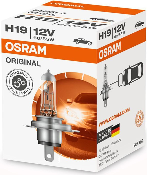 OSRAM ORIGINAL LINE H19 65/55W 12V CARTON BOX 1 PCS