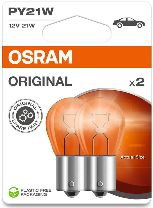 CAR BULB OSRAM ORIGINAL PY21W