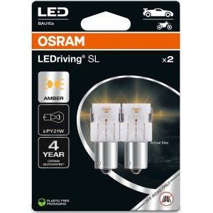 BULB OSRAM LED PY21/5W 2PCS