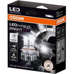 LED Bulb (Set of 2) H10/HB3/HIR1 12V 19W P20D/PY20D non-road legal LEDriving HL BRIGHT