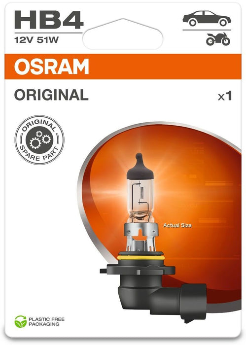 CAR LAMP 9006 HB4 51W 12V P22D BLISTER OSRAM