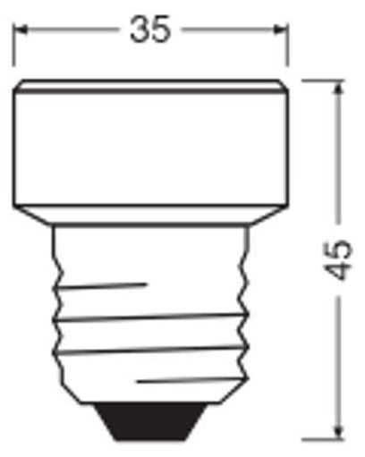 LED BULB E27 3.5W 2700K 300LM OSRAM