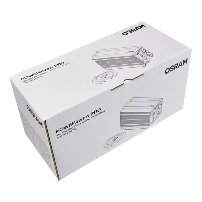 OSRAM Modified Sine Wave Inverter 12V DC 2000W OEINVMA20