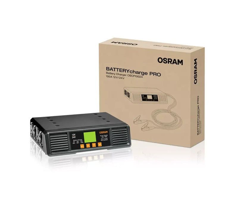 OSRAM BATTERYcharge PRO 100A OSCP10024 12/24V ЗАРЯДНО УСТРОЙСТВО