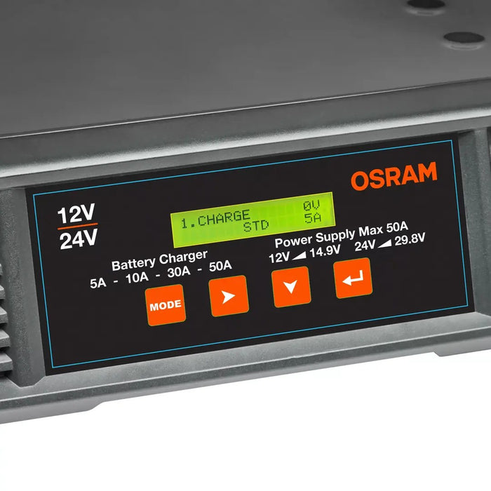 OSRAM BATTERYcharge PRO 50A OSCP5024 12/24V ЗАРЯДНО УСТРОЙСТВО