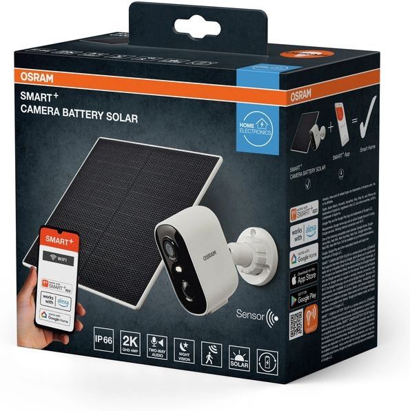 OSRAM SMART CAMERA WITH SOLAR PANEL