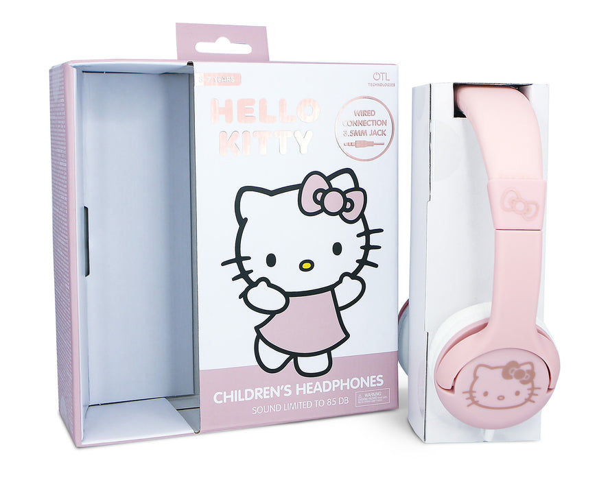 OTL Hello Kitty Rose Gold Headphones - Kids