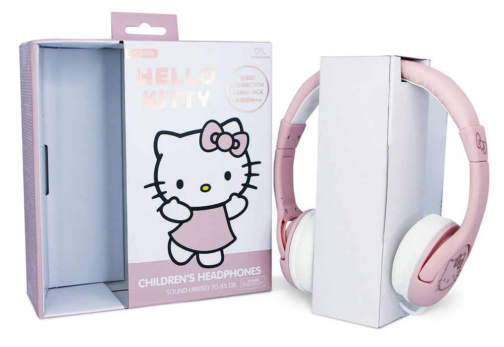 OTL Hello Kitty Rose Gold Headphones - Kids