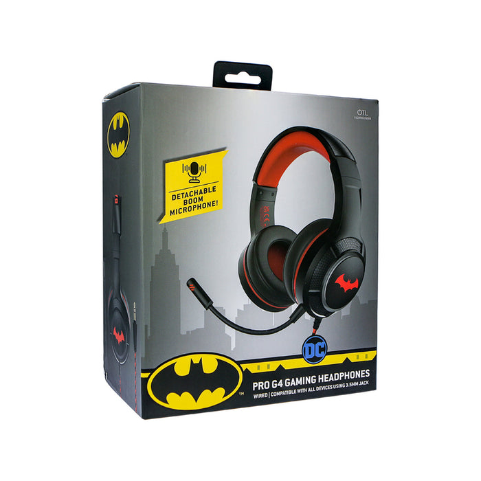 CHILDREN'S HEADPHONES OTL PRO G4 BATMAN